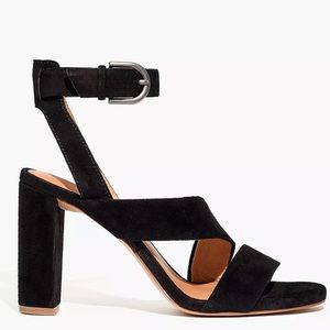 Madewell Liv Sandal in Suede